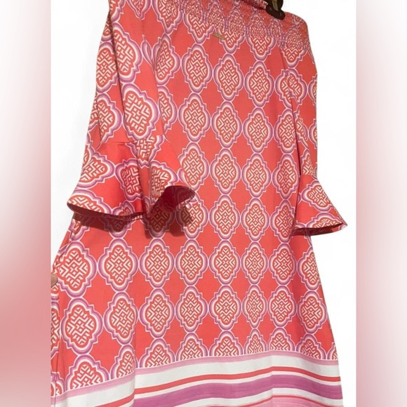 Cabana Life Pink and White Midi Dress - Picture 3 of 5